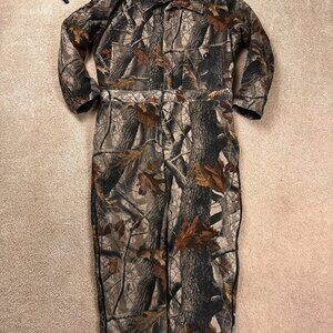 Gander Mountain Coveralls Mens Large Regular Realtree Camo Insulated Hunting USA